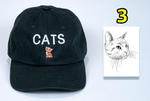 Load image into Gallery viewer, Birthday Baseball Cap low cost for Cat lovers + card and FREE Shipping