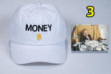 Load image into Gallery viewer, Birthday Money Baseball Cap with embroidered Money + card FREE shipping