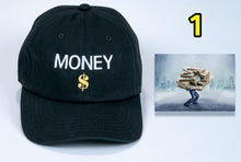 Load image into Gallery viewer, Birthday Money Baseball Cap with embroidered Money + card FREE shipping
