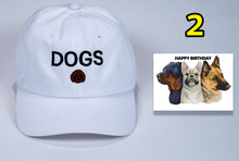 Load image into Gallery viewer, Dog Birthday Baseball Cap for Dog lovers +card and FREE SHIPPING
