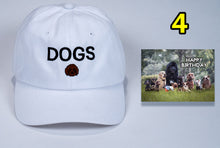 Load image into Gallery viewer, Dog Birthday Baseball Cap for Dog lovers +card and FREE SHIPPING
