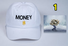 Load image into Gallery viewer, Birthday Money Baseball Cap with embroidered Money + card FREE shipping
